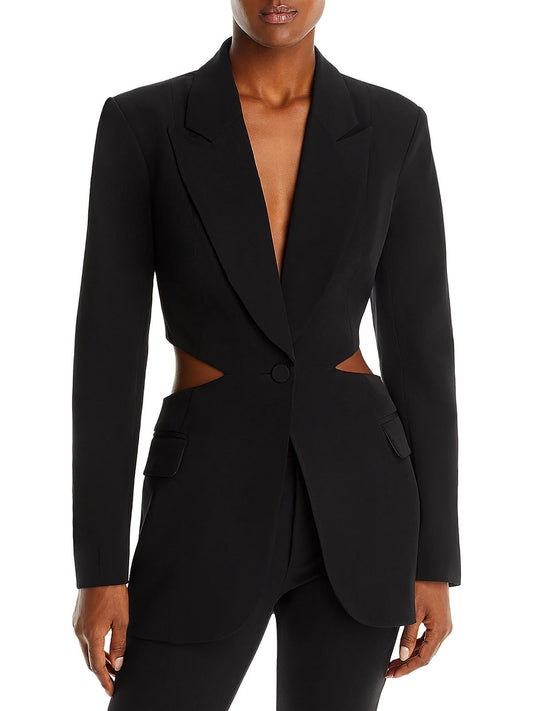 Bardot Cassian Cutout Blazer Black Size XS