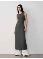 Island Letters Merino Wool Knit Maxi Dress | 2 Colors