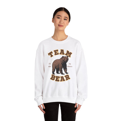 Team Bear - I Choose the Bear Unisex Graphic Sweatshirt | 3 Colors | Hyperbole Design