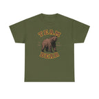 Team Bear - I'll Take My Chances - Bear Graphic Unisex Heavy Cotton T-Shirt | 3 Colors | Hyperbole Design
