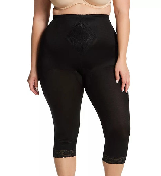 Leg-shaping pant liner by Pinup Girl Clothing in black.
