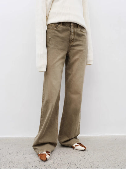 Flare Mark High-Rise Flared Jeans | 3 Colors | Fireladyfur