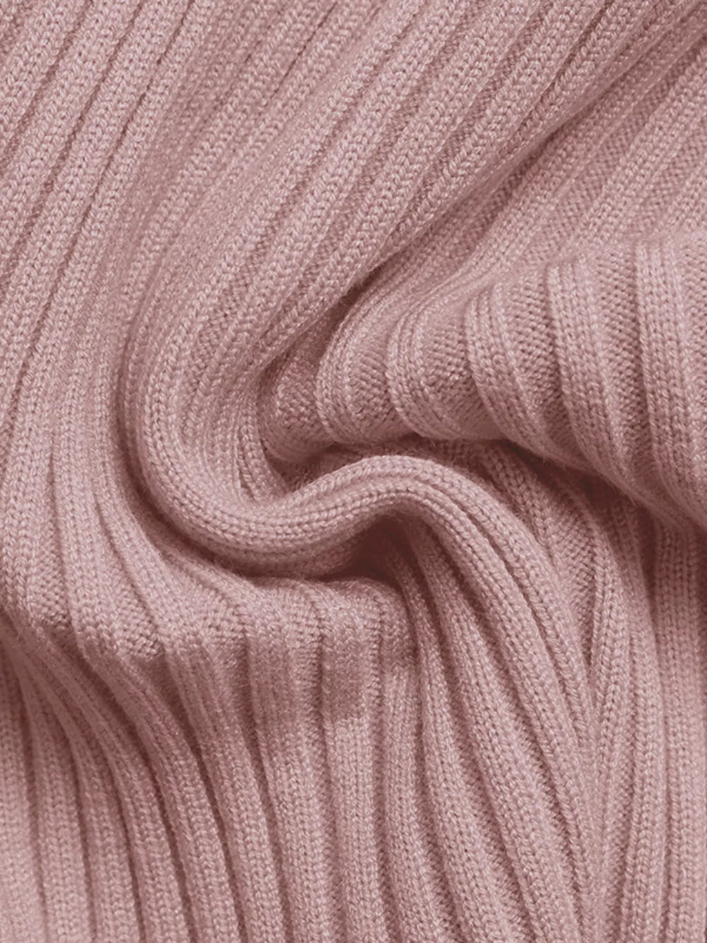 Long sleeve detail on the Sugar Scales pink sweater dress