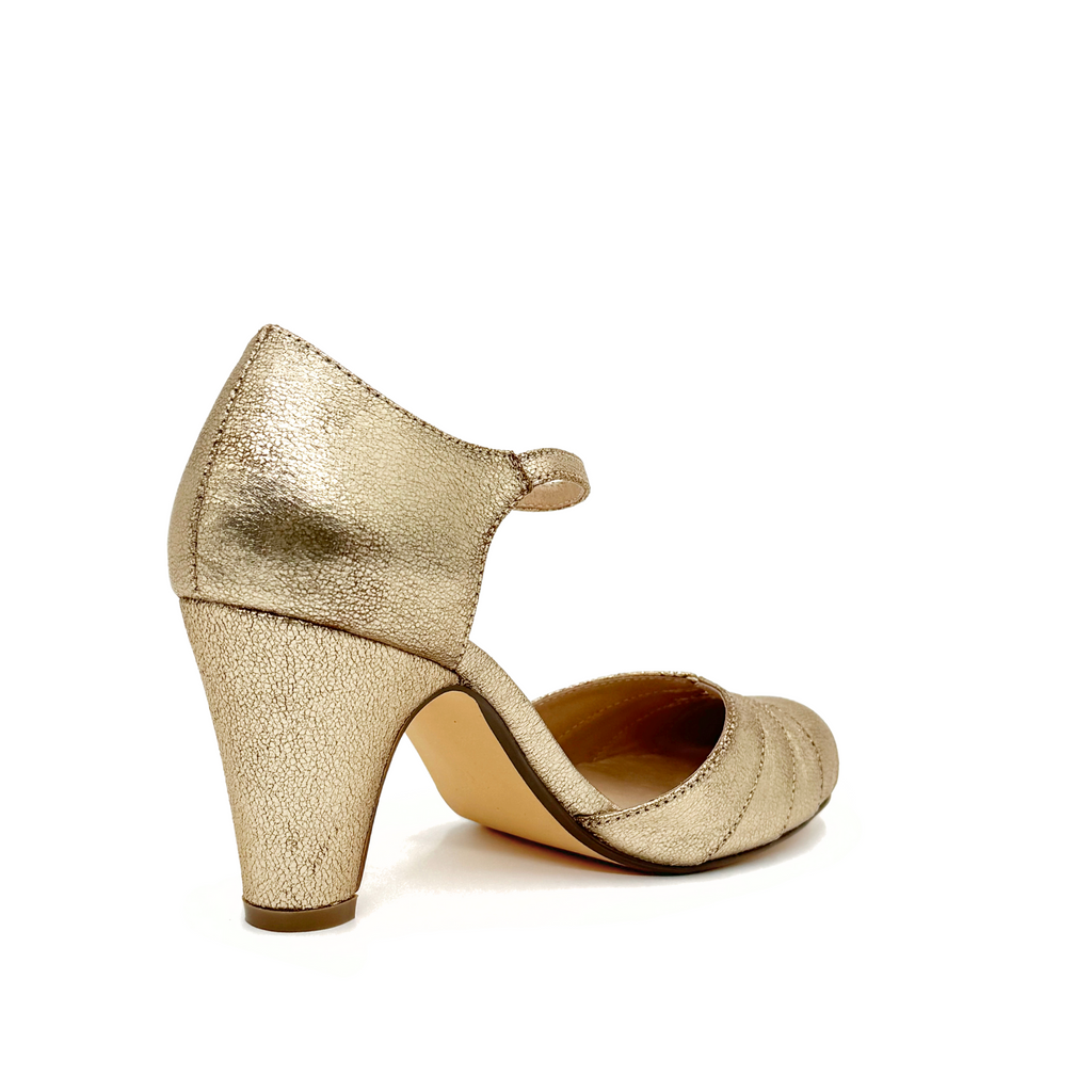 Goldie Metallic Ballroom Heels | 6 Colors | Chelsea Crew