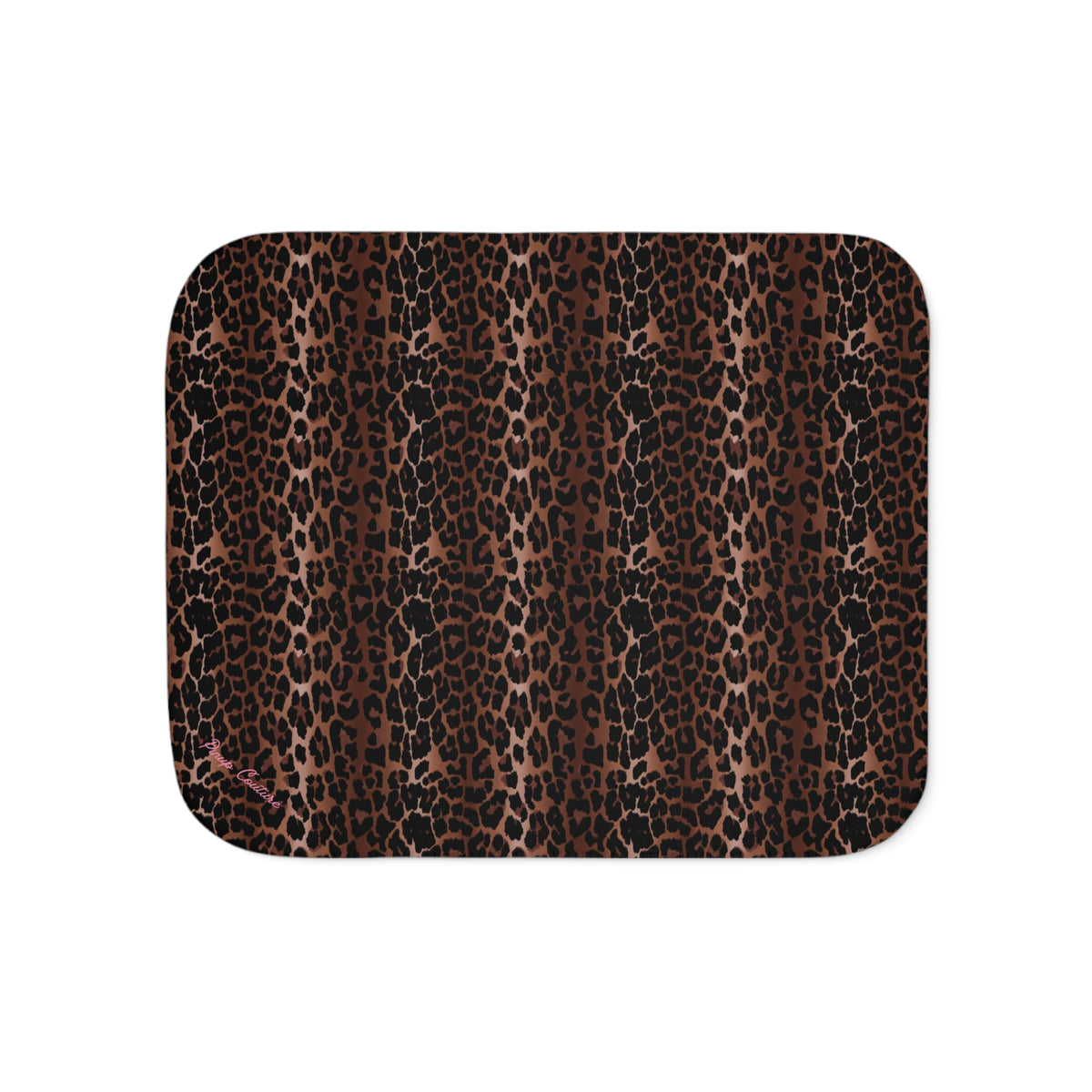 Ultra Fuzz OG Leopard Print Sherpa Blanket ��� Reversible Two���Tone Cozy Throw