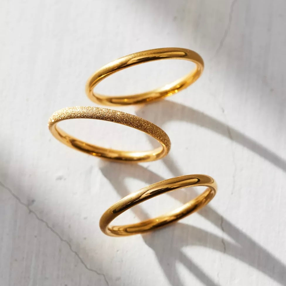 Micah Triple Ring Set