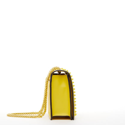 Josie Mustard Yellow Leather Purse