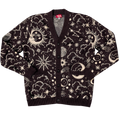 Celestial Cardigan, celestial print