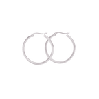 Laurette Medium Hoop Earring  | Gold and Silver