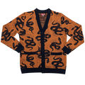Esoteric Snake Cardigan, esoteric snake print