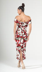 Rosalie Off-Shoulder Midi Dress
