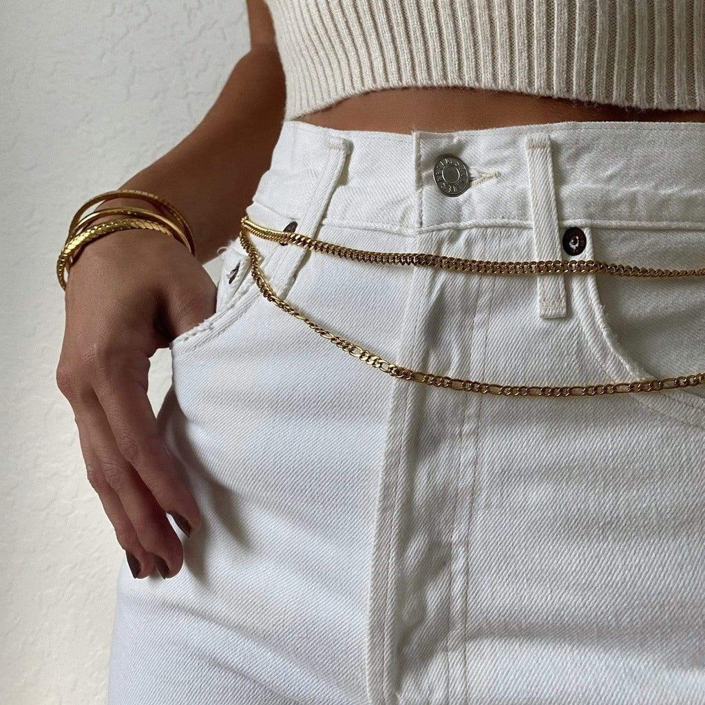 Demi Cuban Link Waist Chain