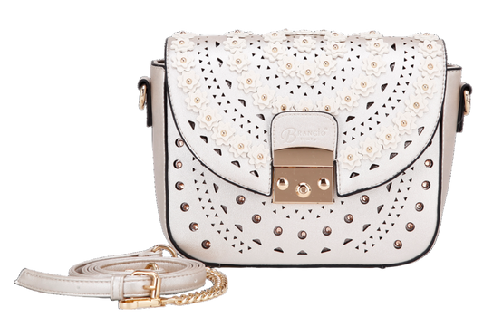 Celestial Star crystal crossbody bag in pink, by Pinup Girl Clothing