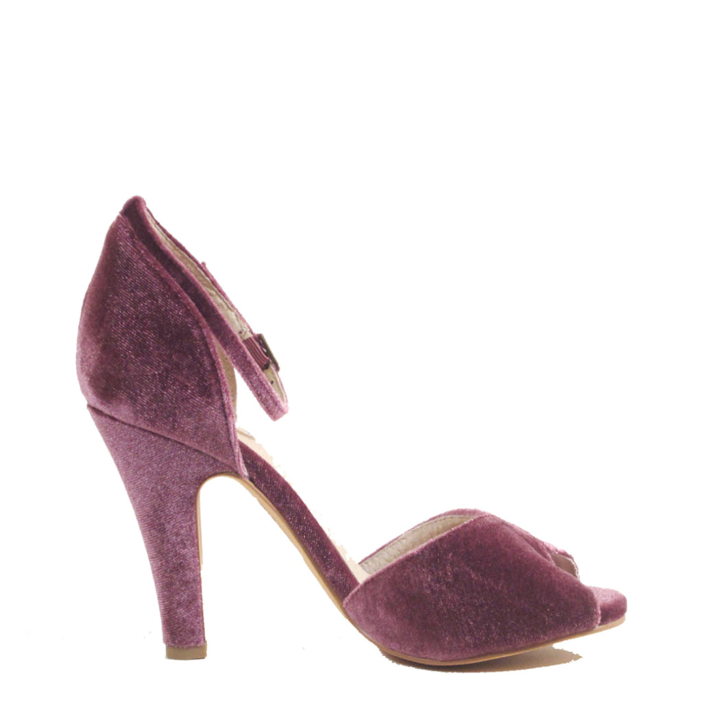 Lola Velvet Heels | 7 Colors | Chelsea Crew