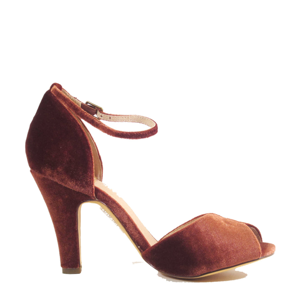 Lola Velvet Heels | 7 Colors | Chelsea Crew