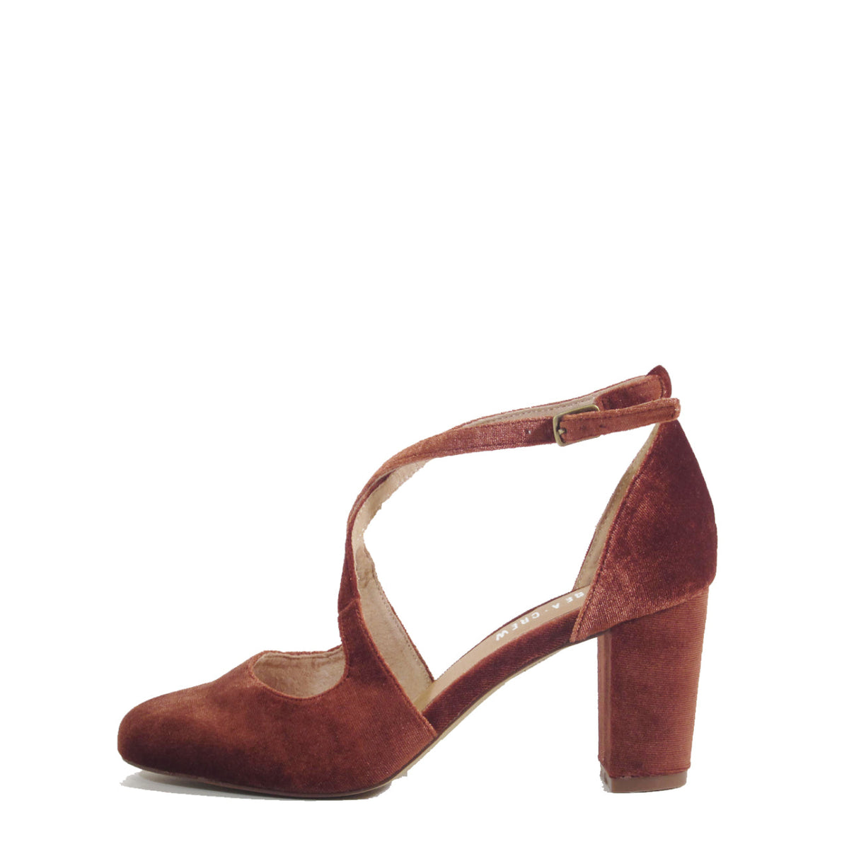Oren Velvet Mary Jane Heels | 6 Colors | Chelsea Crew