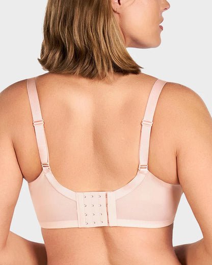 Plus-Size Pearl Shimmer Lace Minimizer Bra | 2 Colors | SheCurve