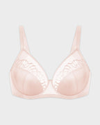Plus-Size Pearl Shimmer Lace Minimizer Bra | 2 Colors | SheCurve