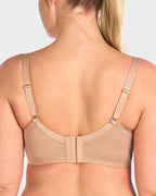 Plus-Size Pearl Shimmer Lace Minimizer Bra | 2 Colors | SheCurve