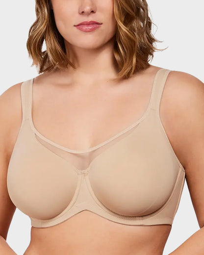 Plus Size Cooling Full Coverage Minimizer Bra | 4 Colors