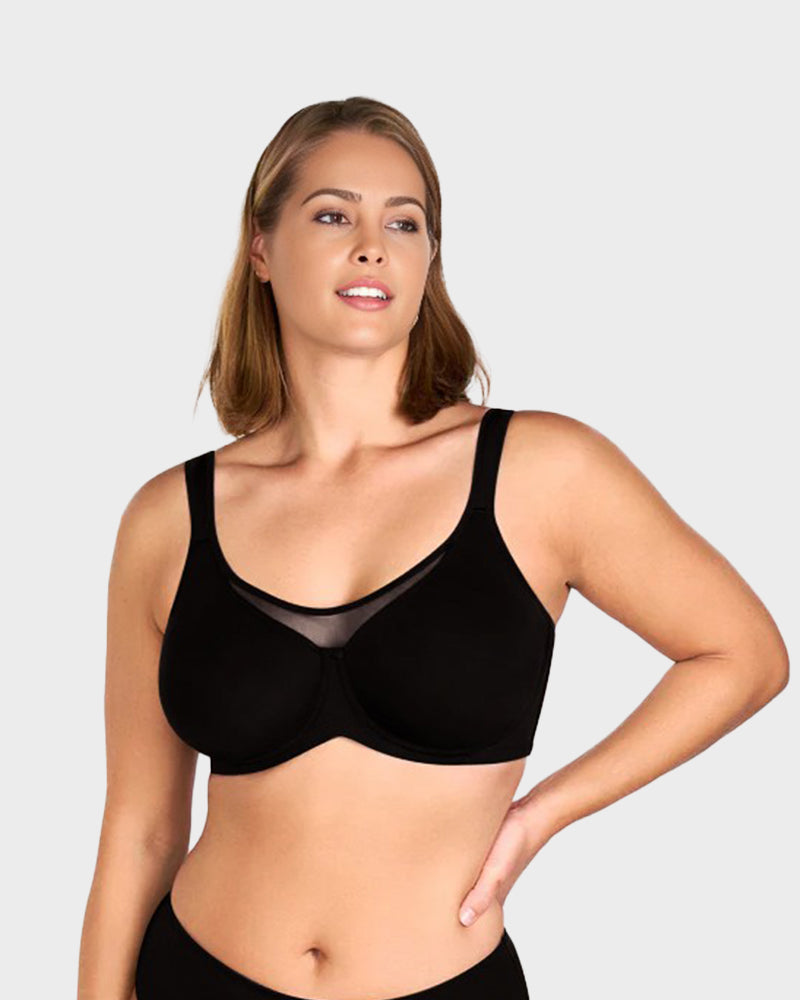 Plus Size Cooling Full Coverage Minimizer Bra | 4 Colors