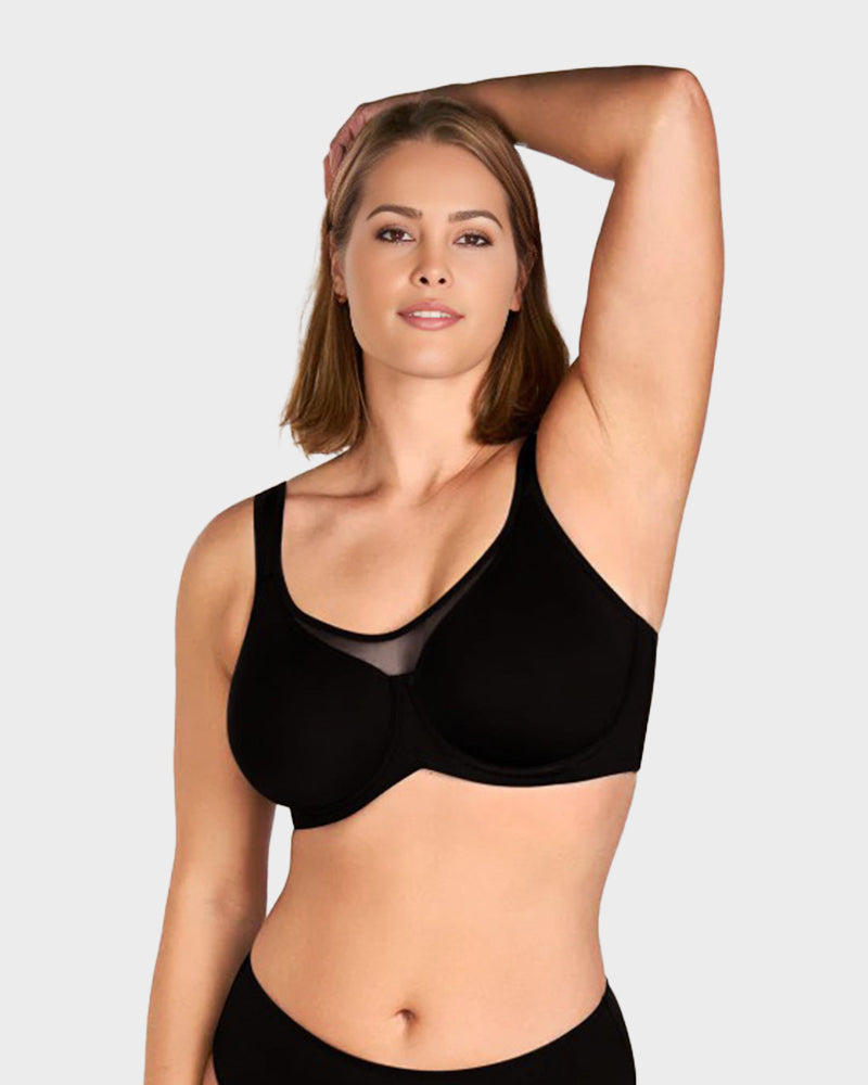 Plus Size Cooling Full Coverage Minimizer Bra | 4 Colors