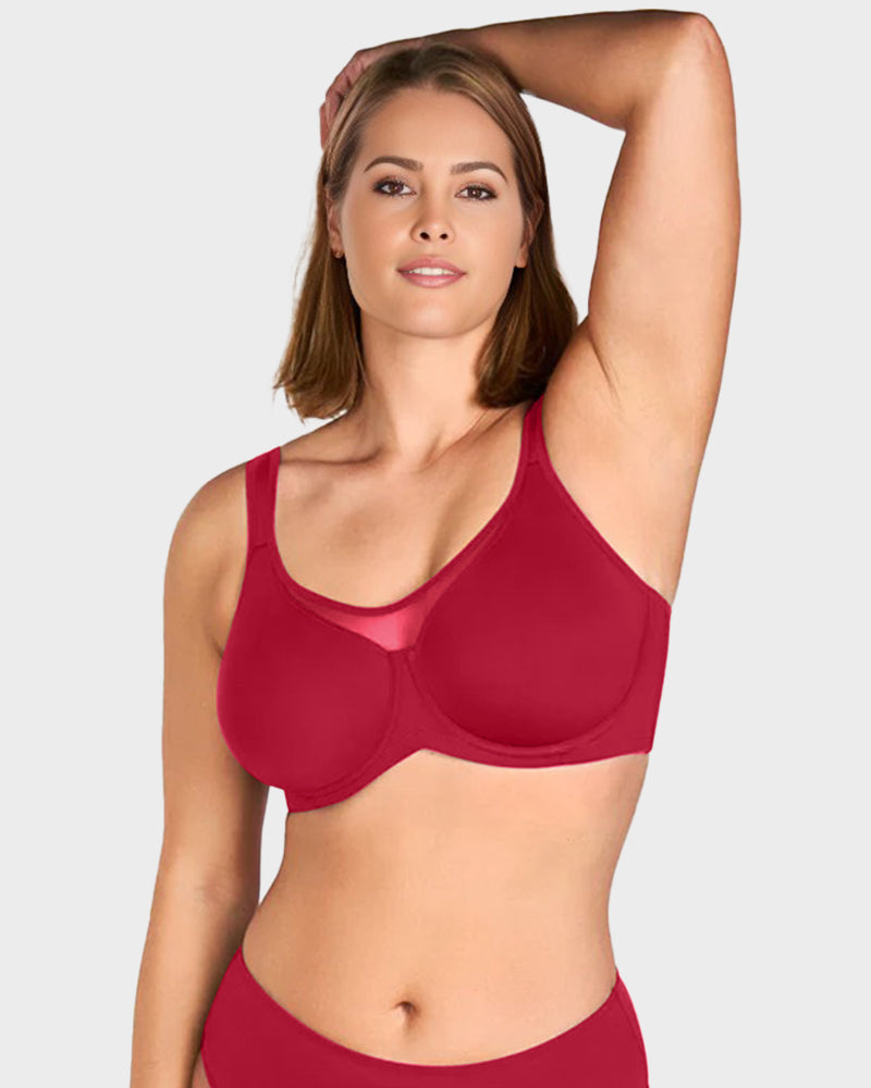 Plus Size Cooling Full Coverage Minimizer Bra | 4 Colors