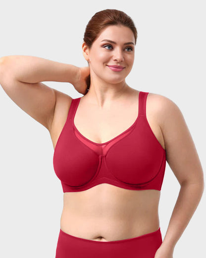 Plus Size Cooling Full Coverage Minimizer Bra | 4 Colors