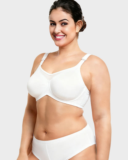 Plus Size Cooling Full Coverage Minimizer Bra | 4 Colors