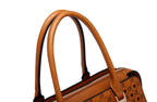 Millionaire Crystal Engraved Satchel | 3 Colors