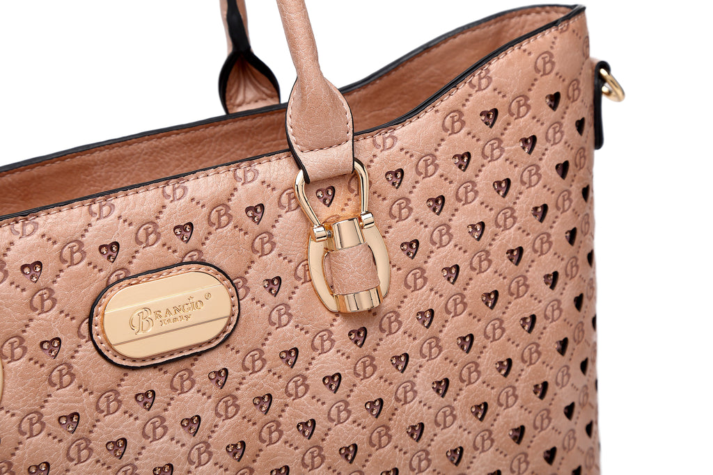 Millionaire Queen Crystal Tote Bag | Ocean Blue or Fiery Red