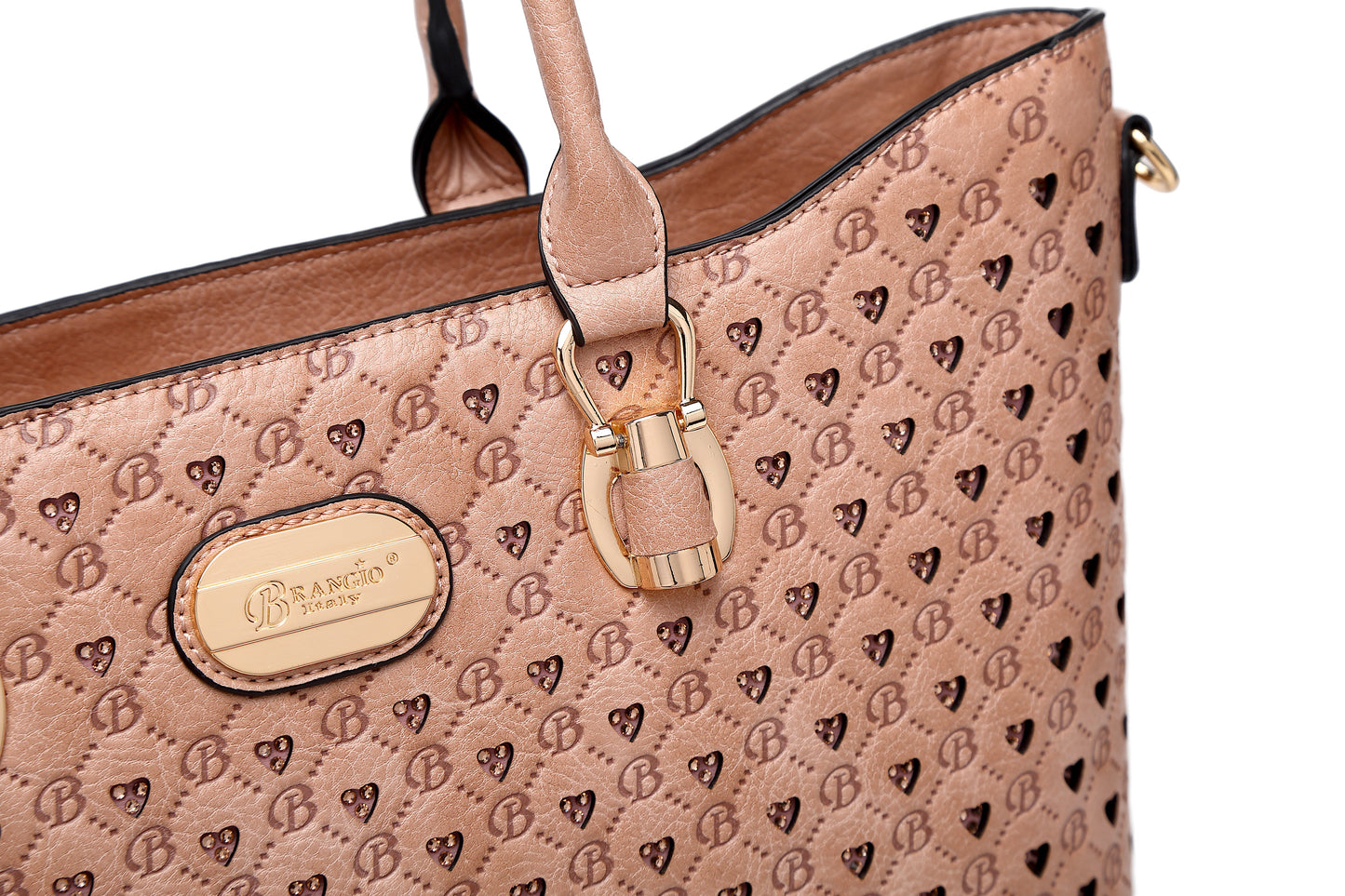 Millionaire Queen Crystal Tote Bag | Ocean Blue or Fiery Red