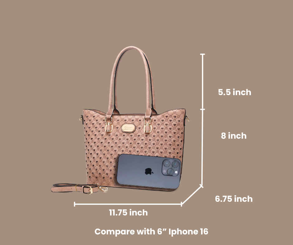 Millionaire Queen Crystal Tote Bag | Ocean Blue or Fiery Red