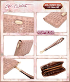 Millionaire Crystal Wristlet Wallet | 5 Colors