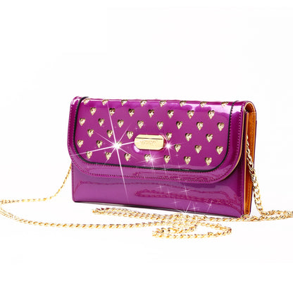 Starz Art convertible wallet crossbody bag in purple