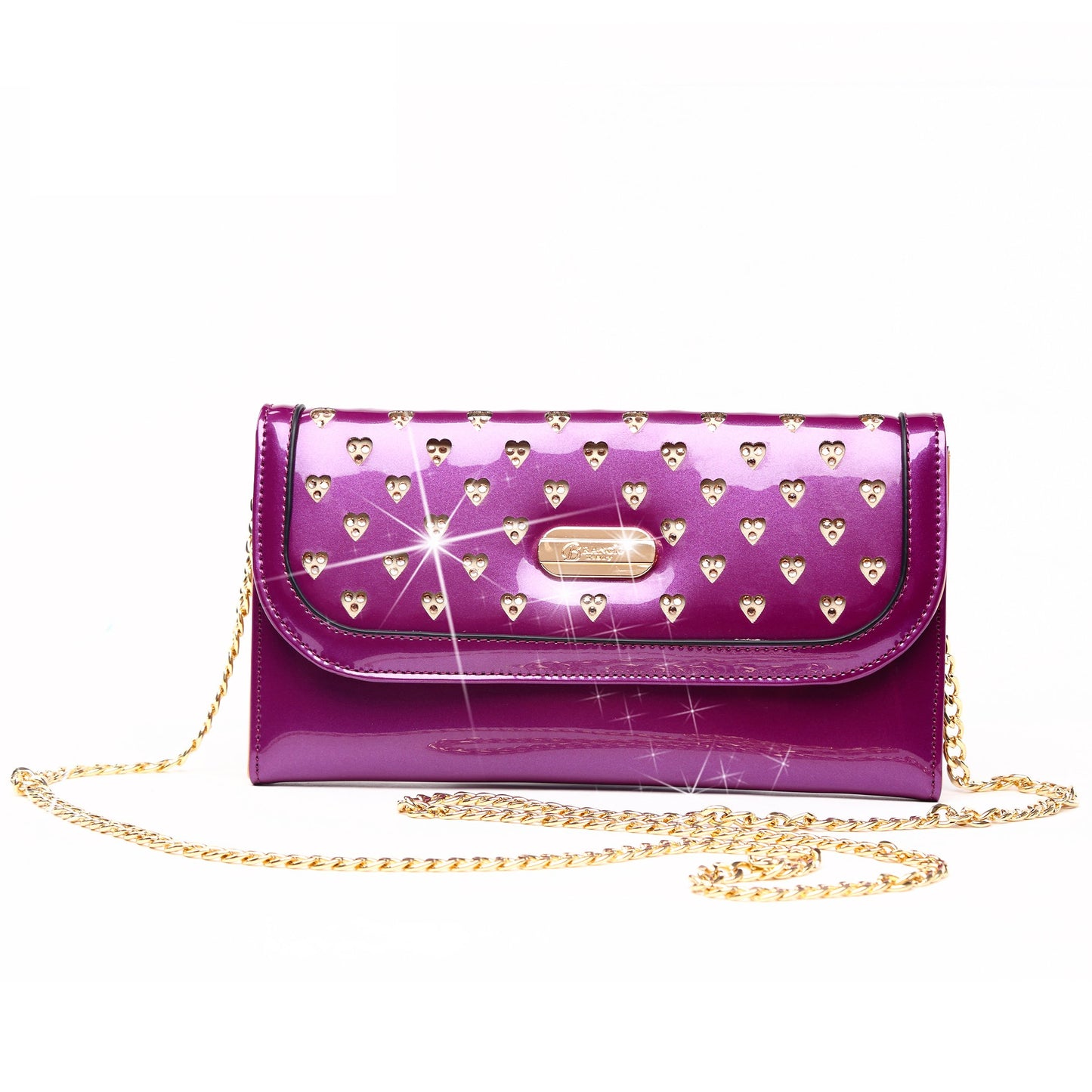 Starz Art convertible wallet bag in purple, alternate view