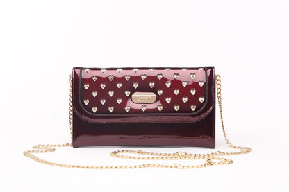 Starz Art mini bag shown opened flat as a wallet