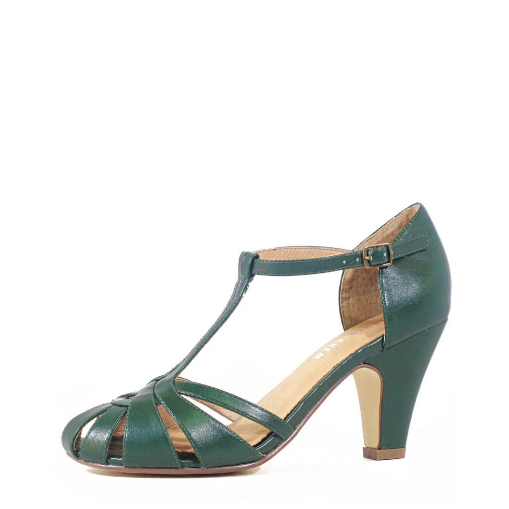 Sergi T-Strap Heels | 10 Colors
