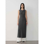 Island Letters Merino Wool Knit Maxi Dress | 2 Colors