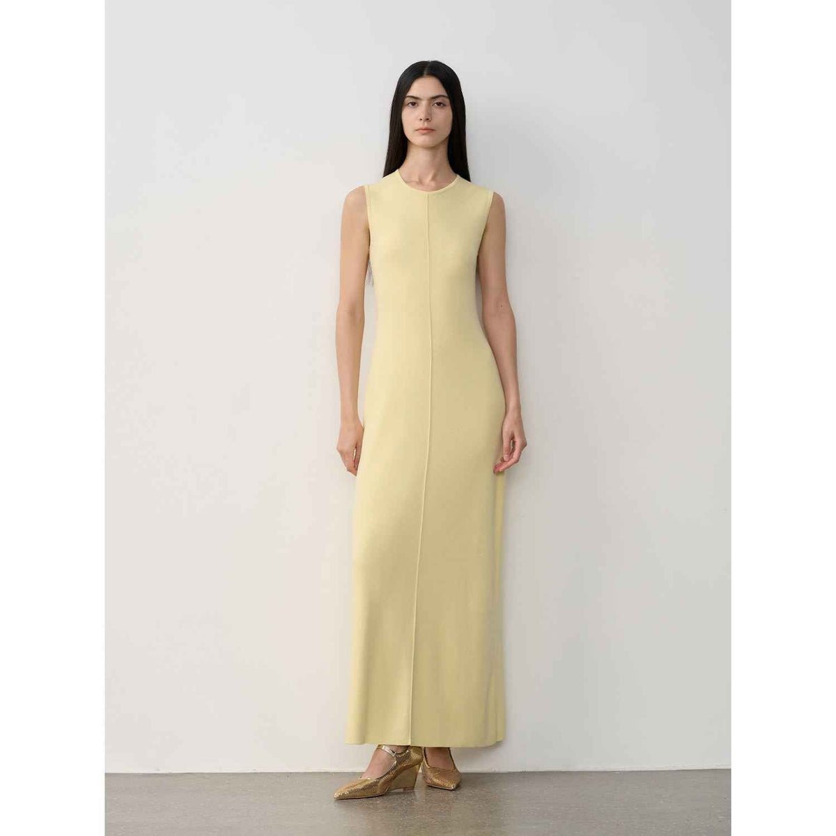 Island Letters Merino Wool Knit Maxi Dress | 2 Colors