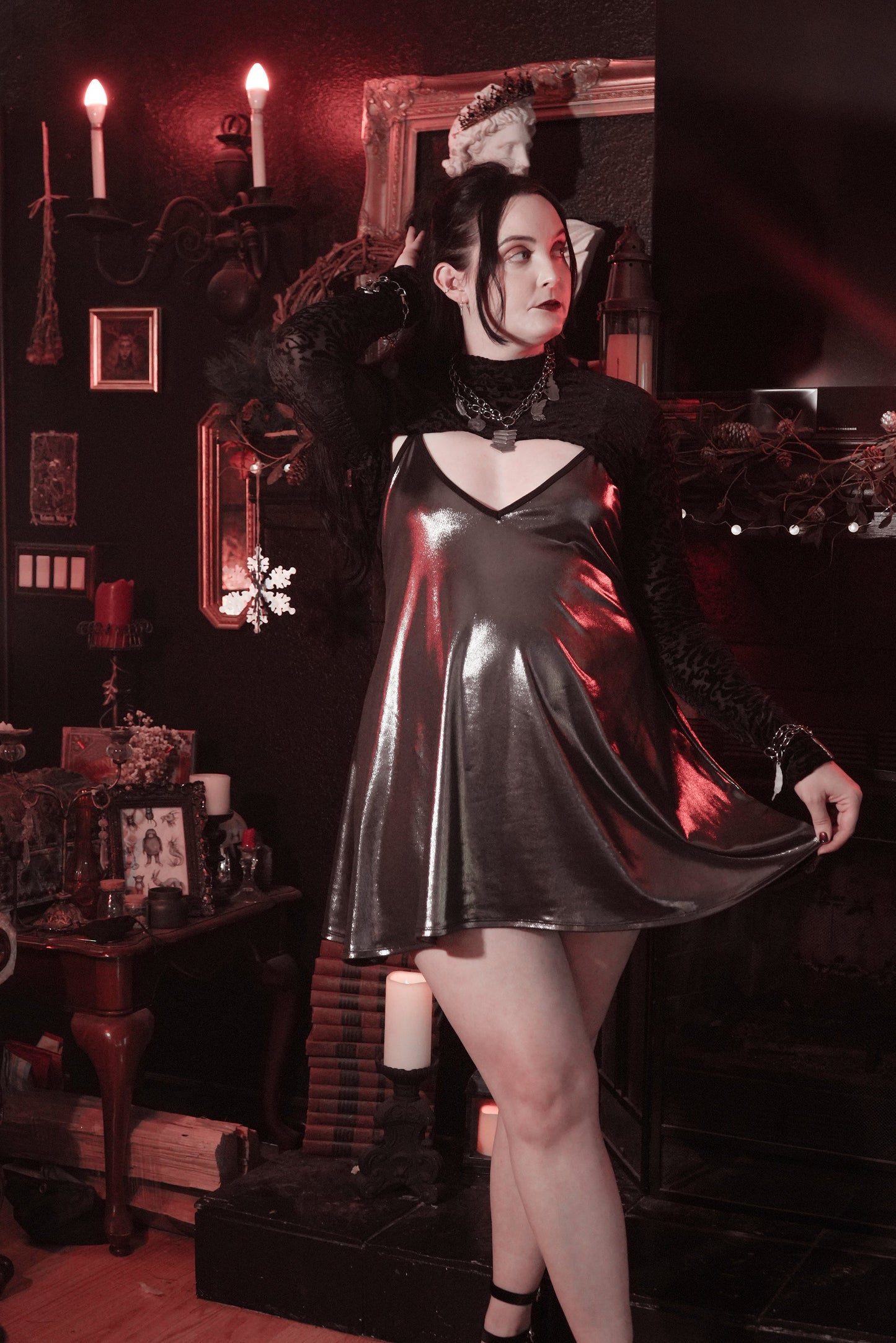 Sterling Mourning Dress | The Pretty Cult