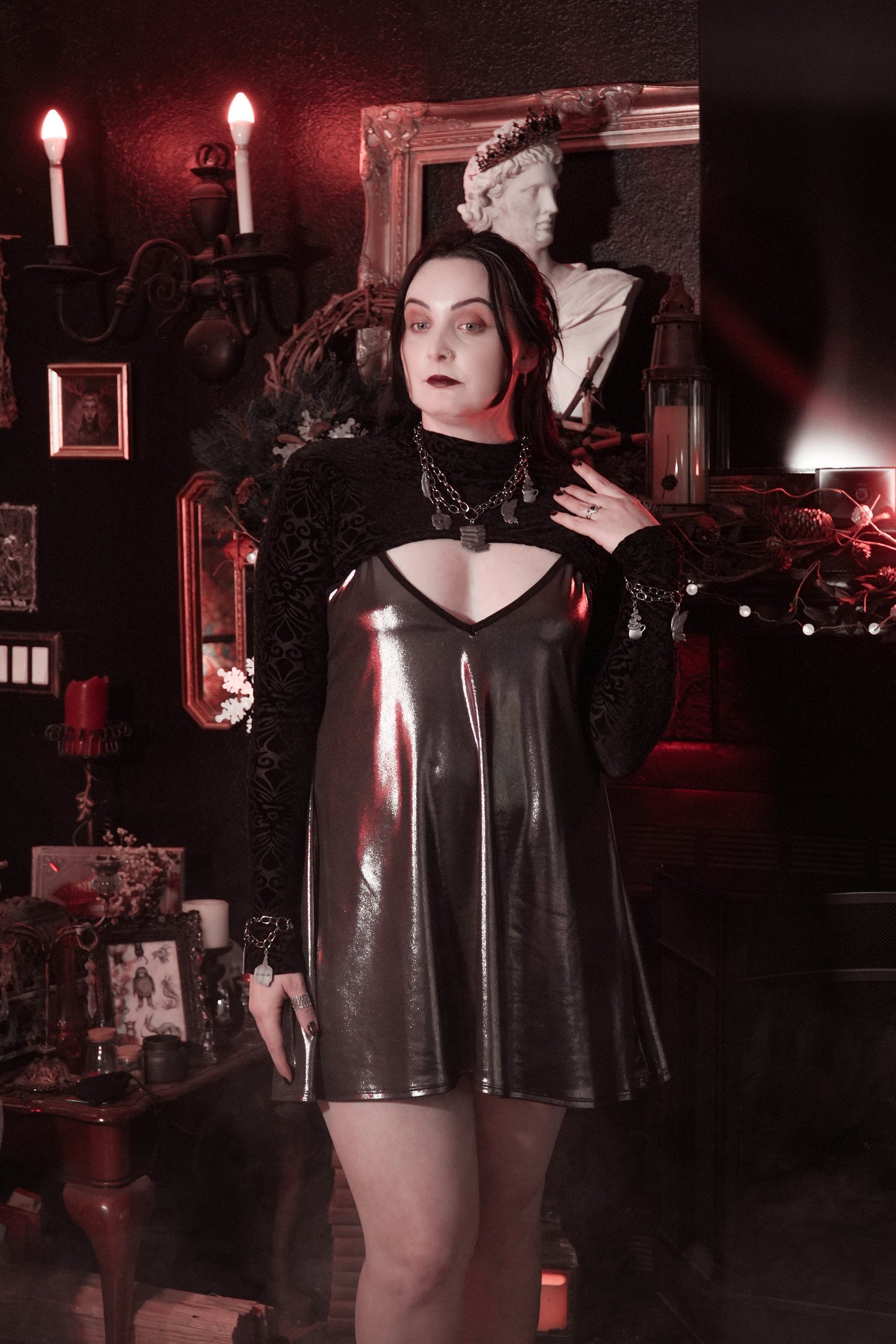 Sterling Mourning Dress | The Pretty Cult