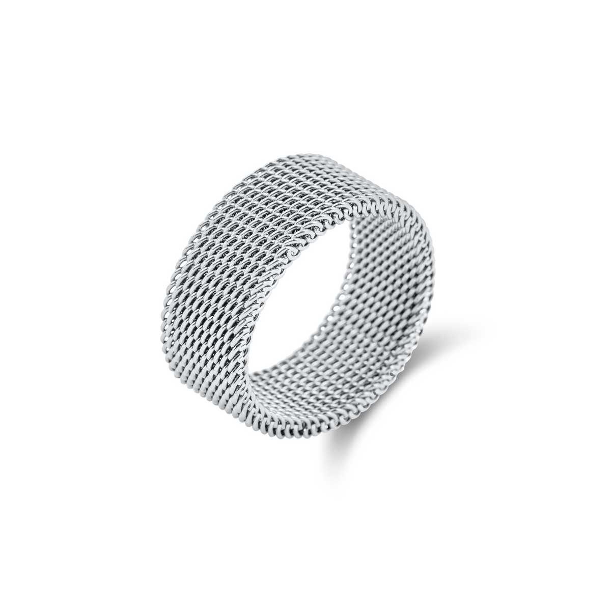 Etta Mesh Ring | Gold and Silver