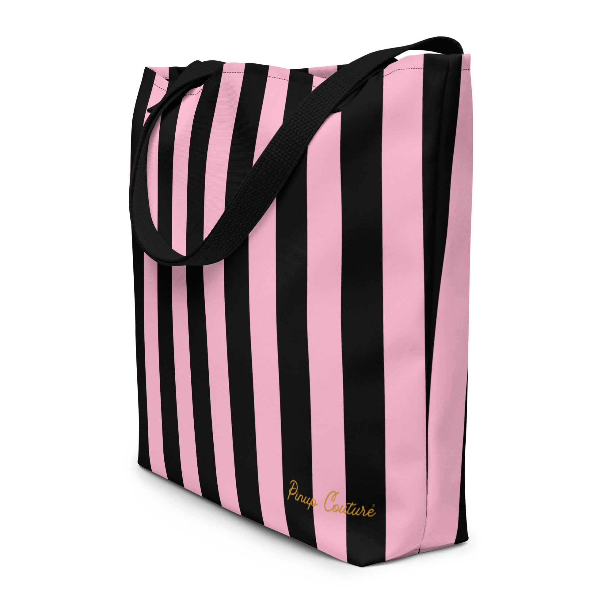 Bethany Large Shopper Tote Bag in Cotton Candy Mark Stripe