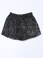 High Waist Sequin Tap Shorts