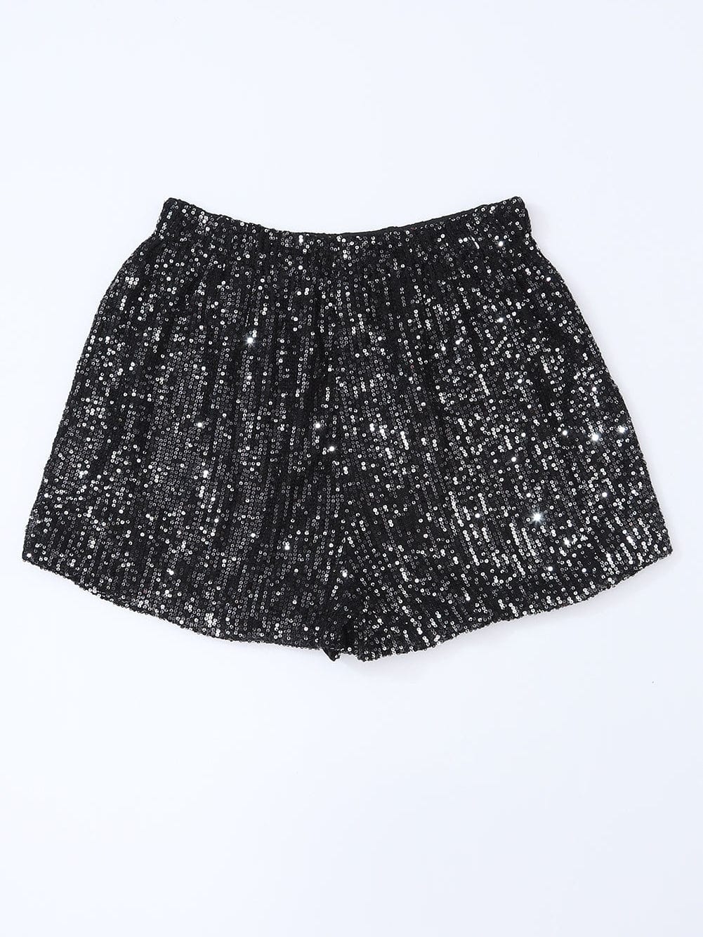 High Waist Sequin Tap Shorts