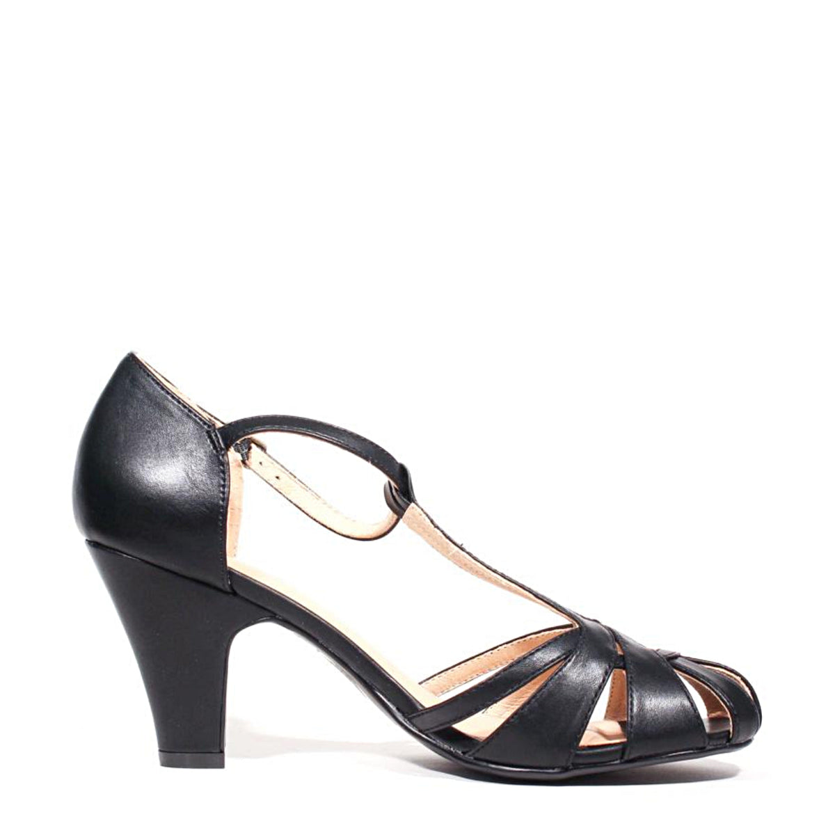Sergi T-Strap Heels | 10 Colors
