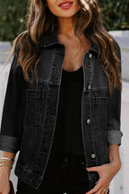 Down By The River Oversized Denim Jacket