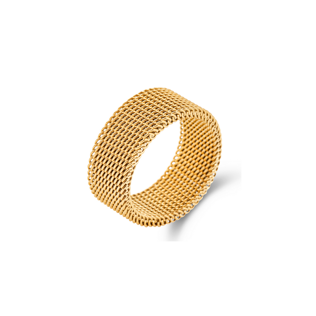 Etta Mesh Ring | Gold and Silver