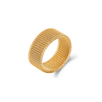 Etta Mesh Ring | Gold and Silver
